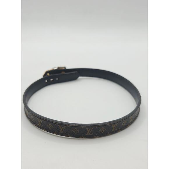 Louis Vuitton Brown 'Fasten Your LV' Monogram Wrap Bracelet - Picture 16 of 16